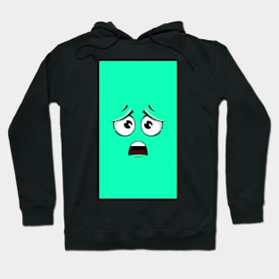 Cute shocked face Hoodie